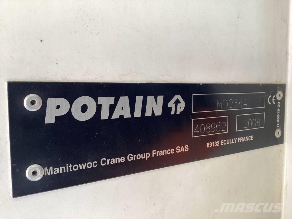 Potain MD238A Żurawie wieżowe