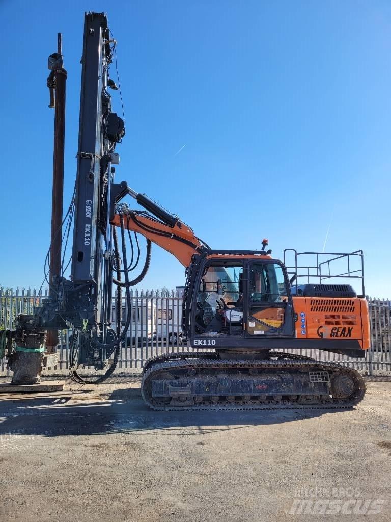  Geax EK110 Wiertnice do palowania