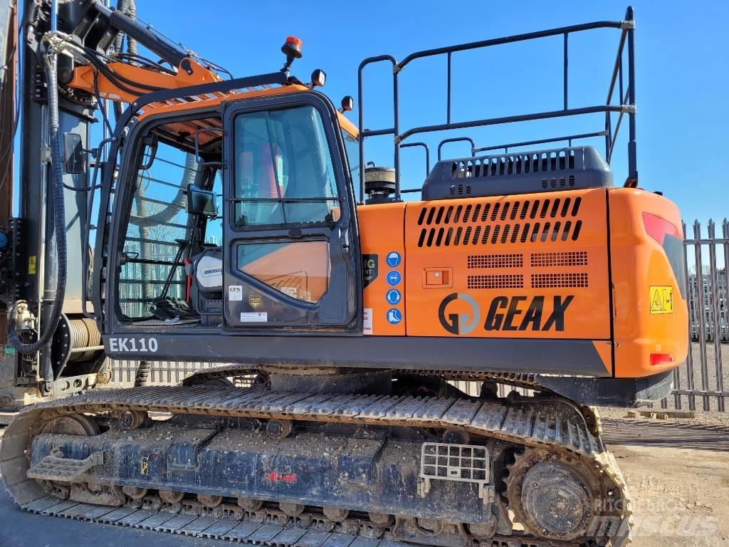  Geax EK110 Wiertnice do palowania