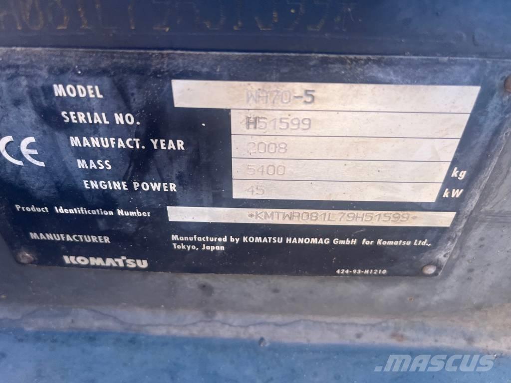 Komatsu WA 70-5 Miniładowarki