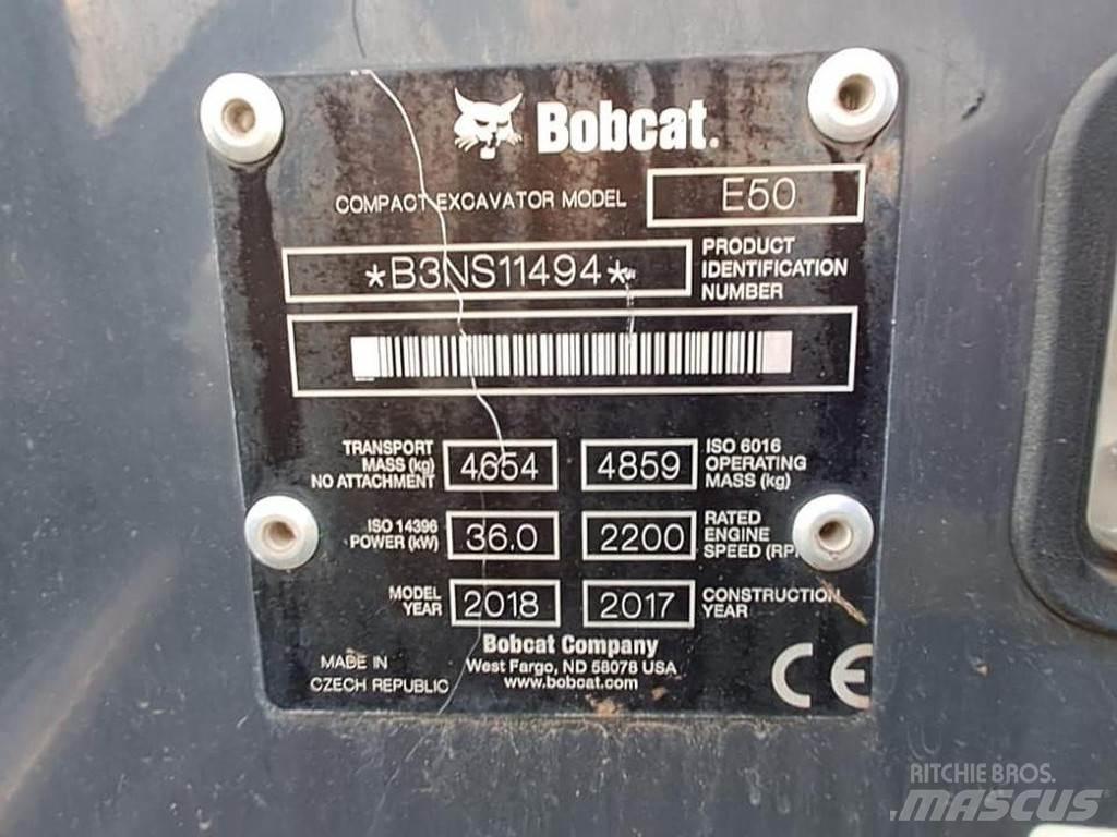 Bobcat E50 Minikoparki