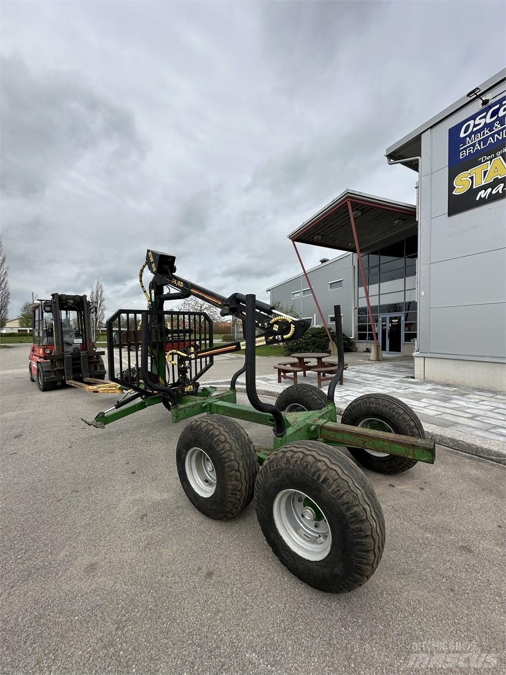 Farma CT 4,6-7 Przyczepy leśne