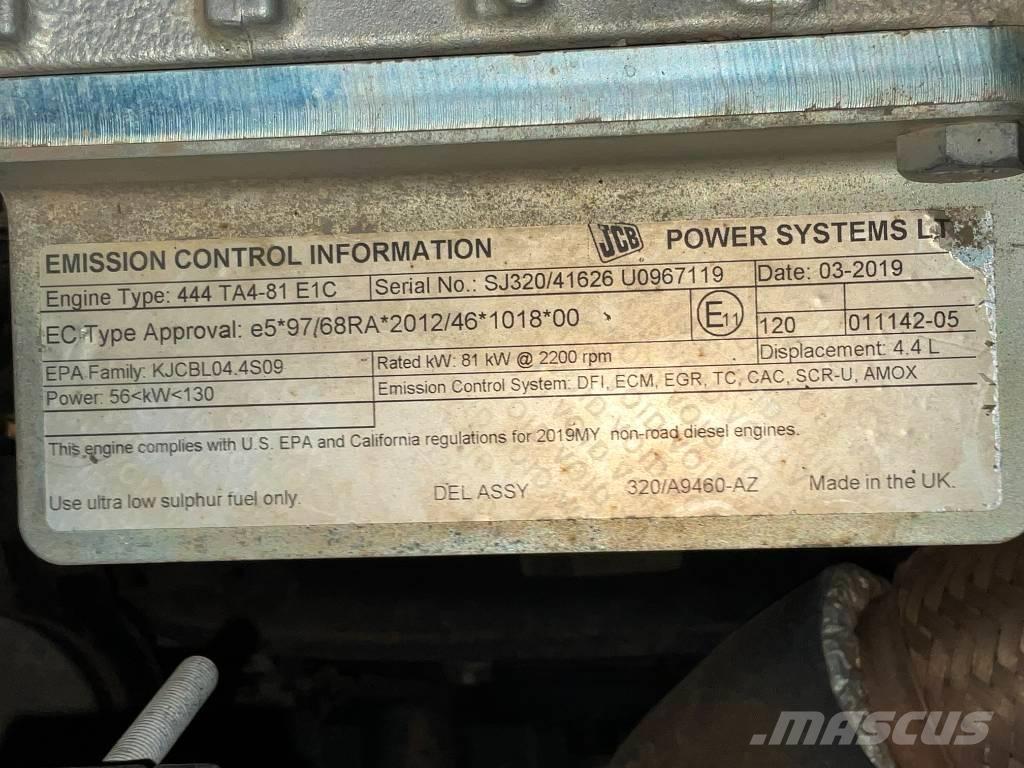 JCB JS 145 LC Koparki gąsienicowe