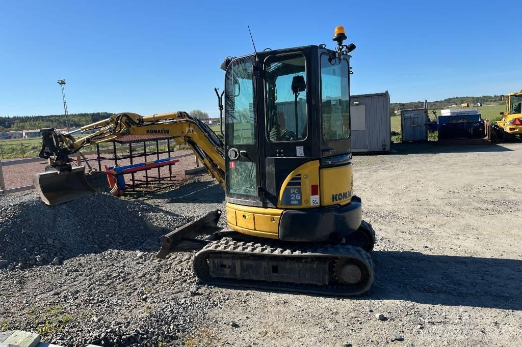 Komatsu PC 26 MR-3 Minikoparki