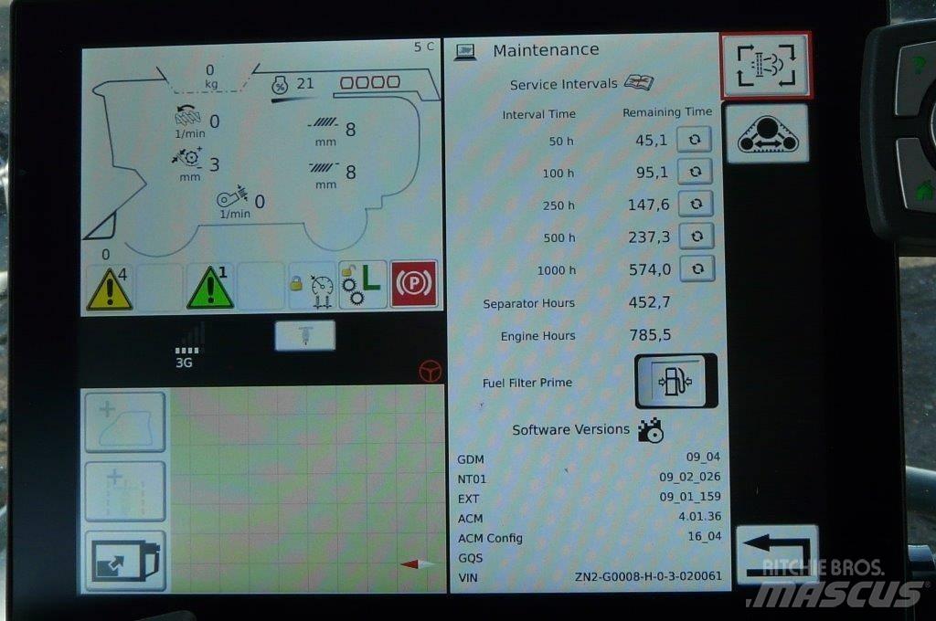 Fendt Ideal 8 Kombajny zbożowe