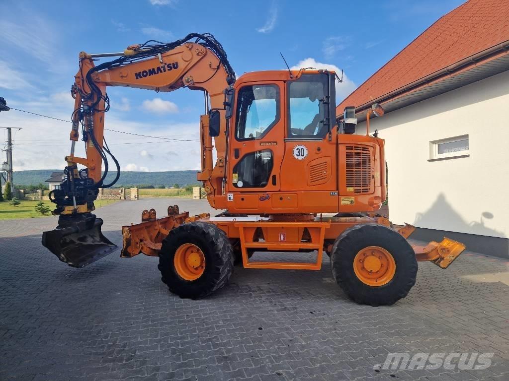 Komatsu PW110 Koparki kołowe