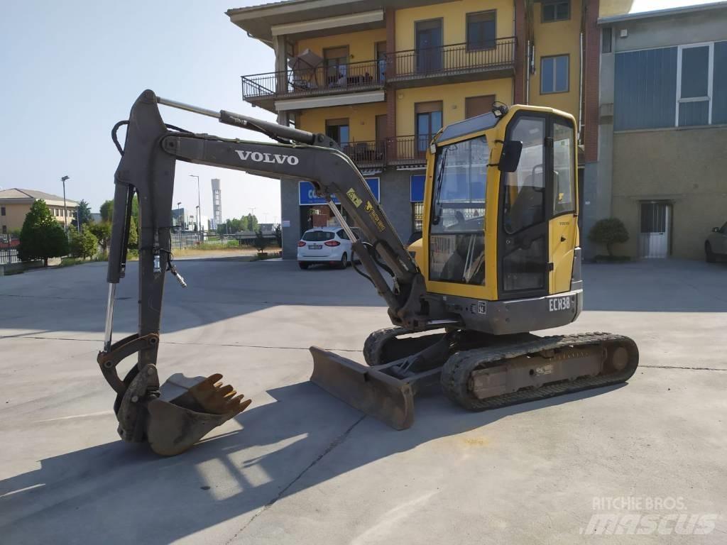 Volvo ECR 38 Minikoparki