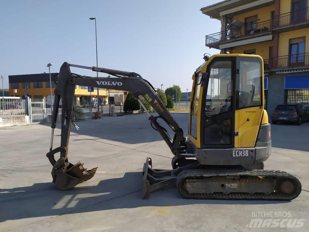 Volvo ECR 38 Minikoparki
