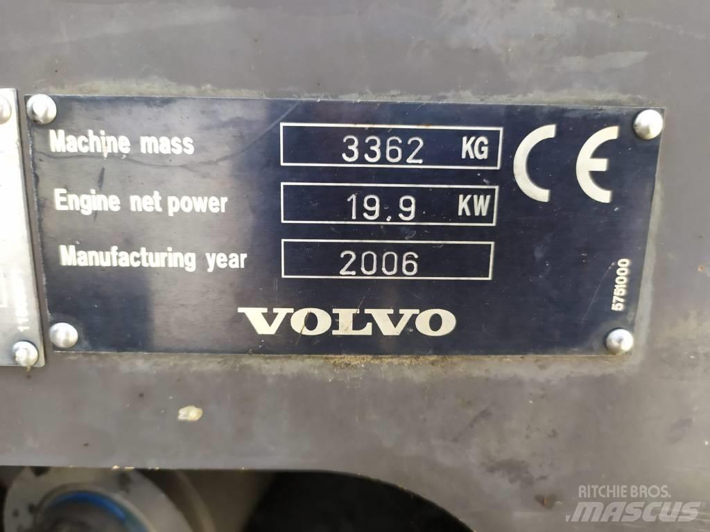 Volvo ECR 38 Minikoparki