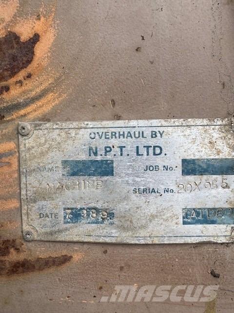 CAT D 6 D Spycharki gąsienicowe