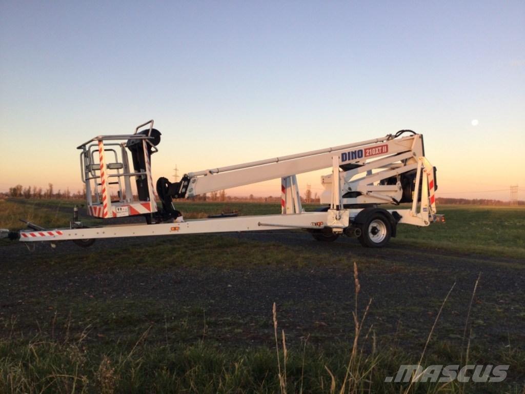 Dino 210 XT Podnośniki na przyczepach