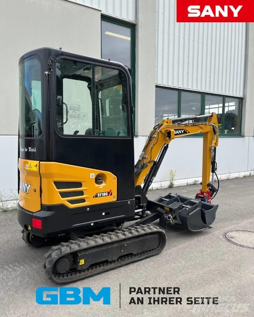 Sany SY 18 C Minikoparki