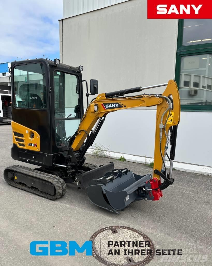 Sany SY 18 C Minikoparki