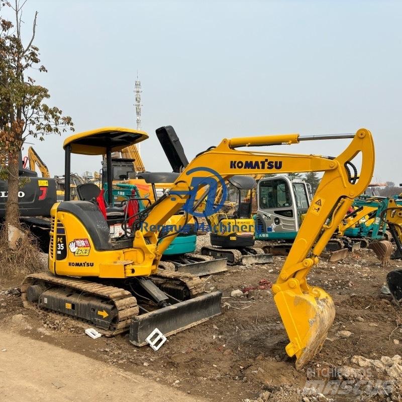 Komatsu PC35MR Minikoparki