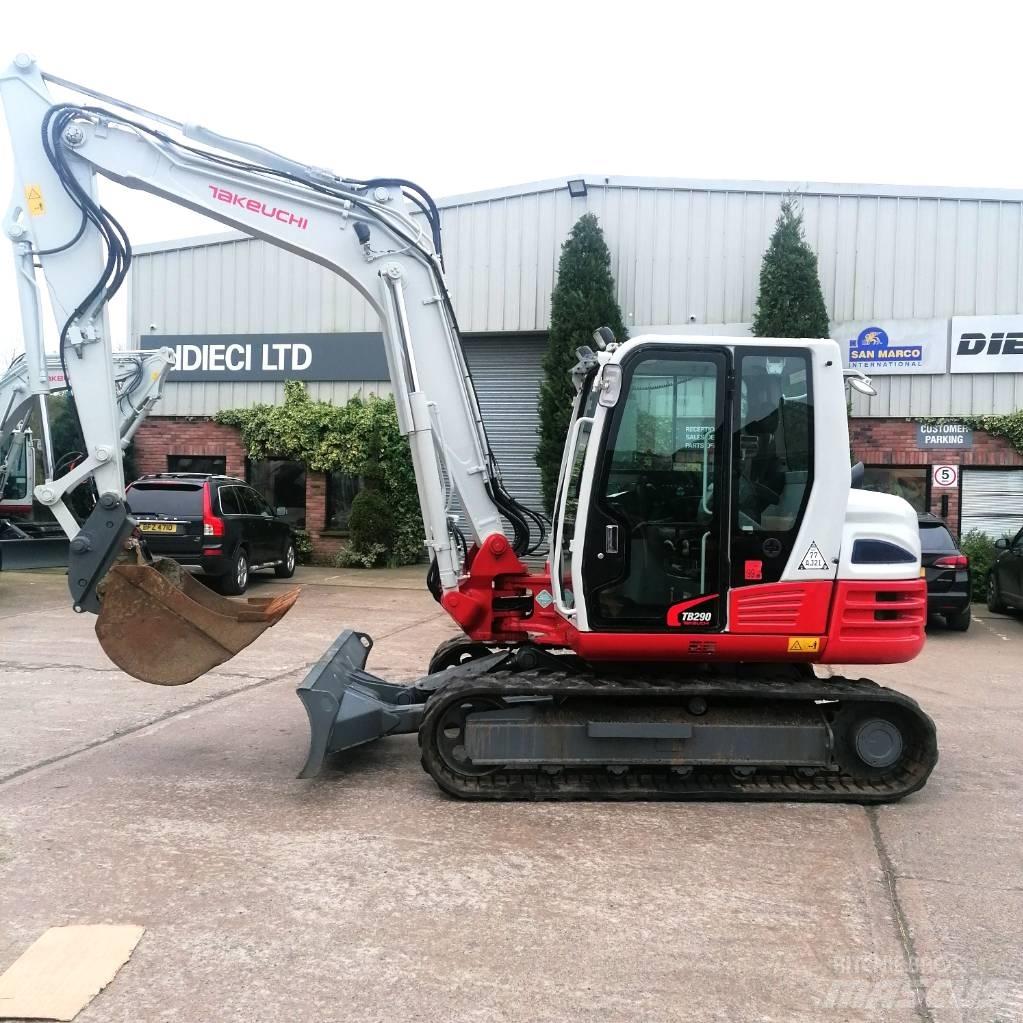 Takeuchi TB290 Midikoparki  7t - 12t