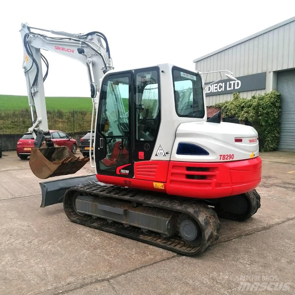 Takeuchi TB290 Midikoparki  7t - 12t