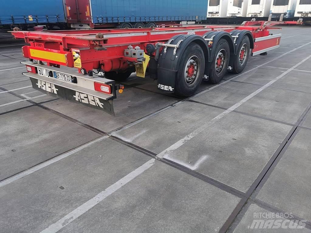 Asca S322DM Naczepy do transportu kontenerów