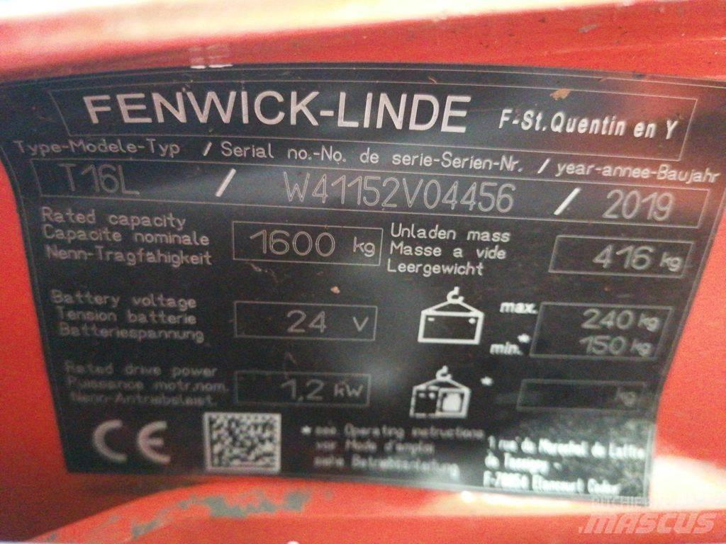 Linde T16L Wózki widłowe unoszące