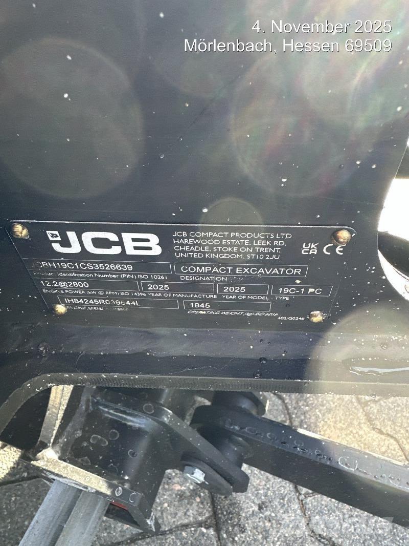 JCB 19C-1 Minikoparki