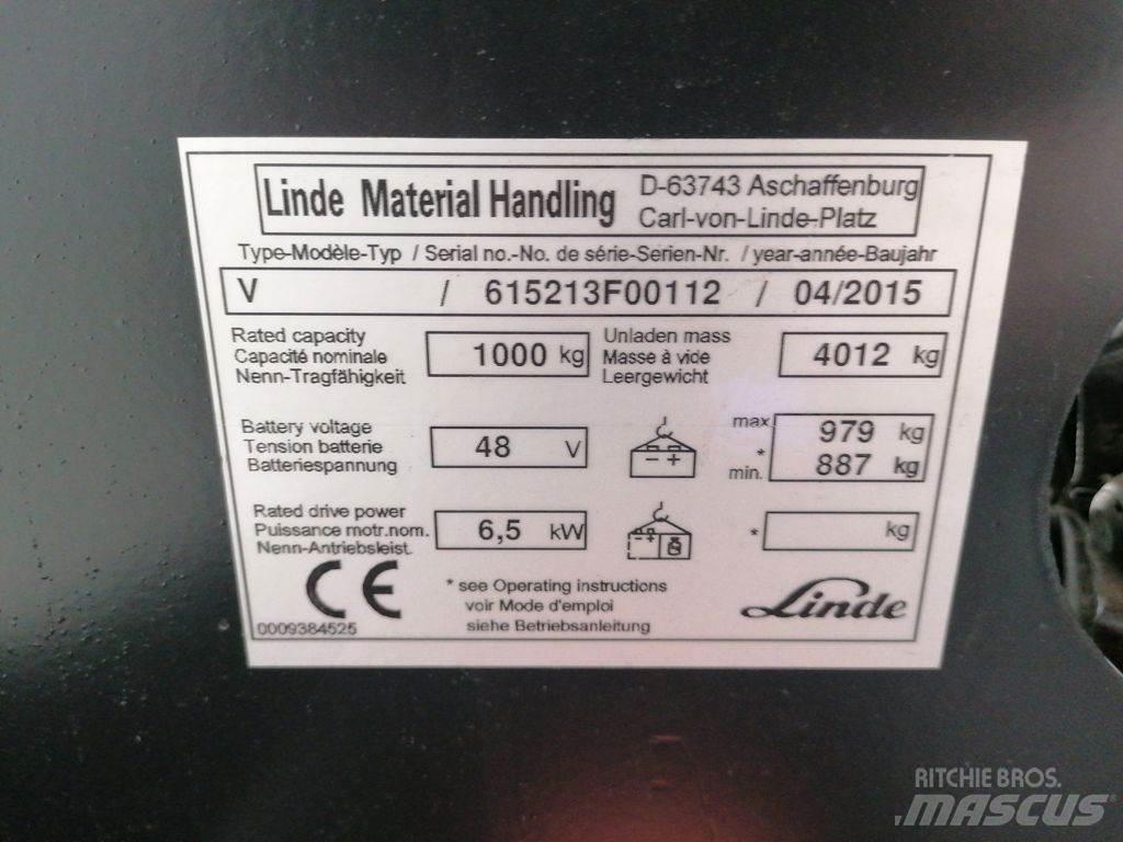 Linde V-48 Wózki kompletacyjne nisko unoszące