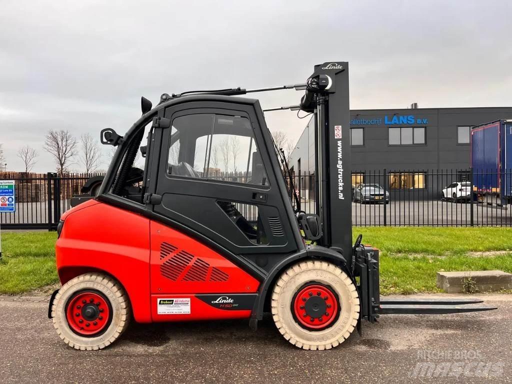 Linde H50T-02 Wózki LPG
