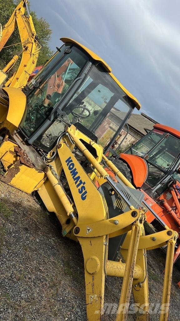 Komatsu WB 93 R Ramy i zawieszenie