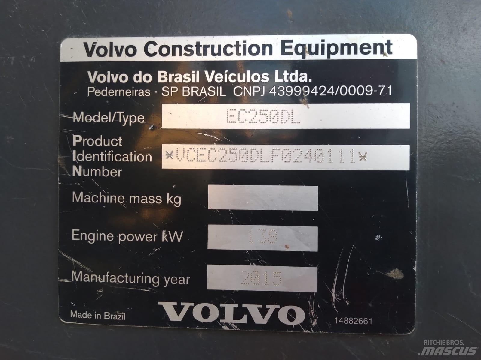 Volvo EC 250 D L Koparki gąsienicowe