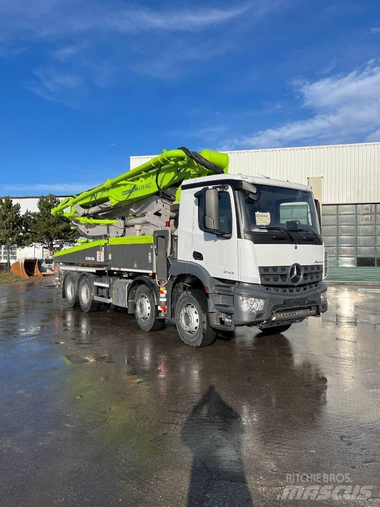 Zoomlion ZL43 Samojezdne pompy do betonu