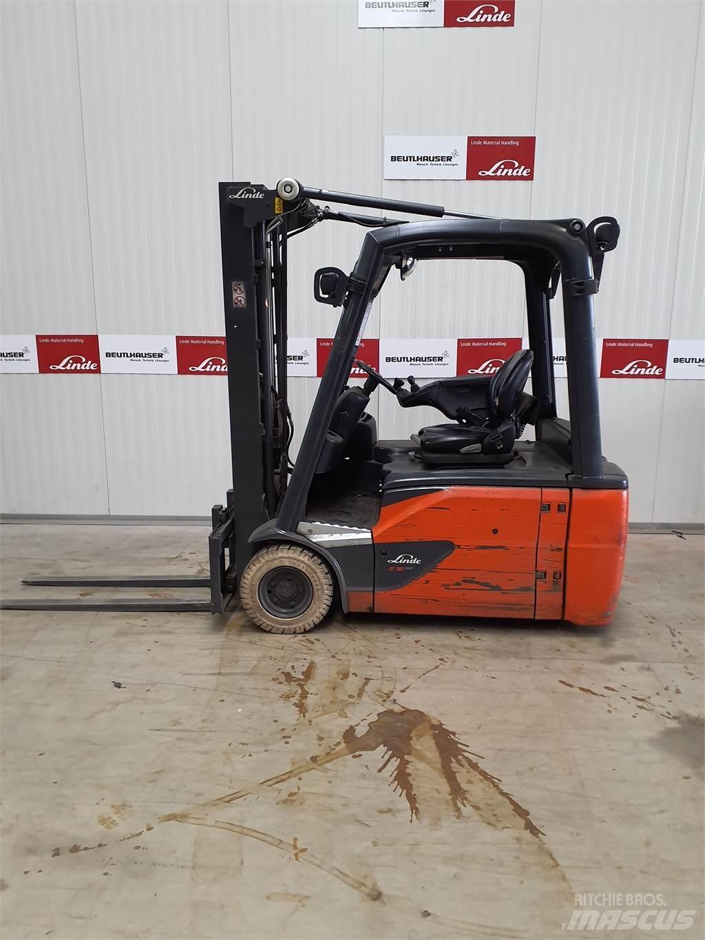 Linde E16L Wózki elektryczne