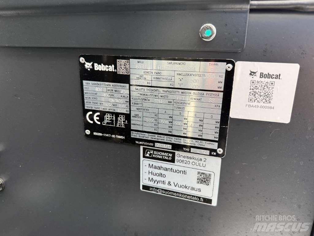 Bobcat B35NS Trukki Wózki elektryczne