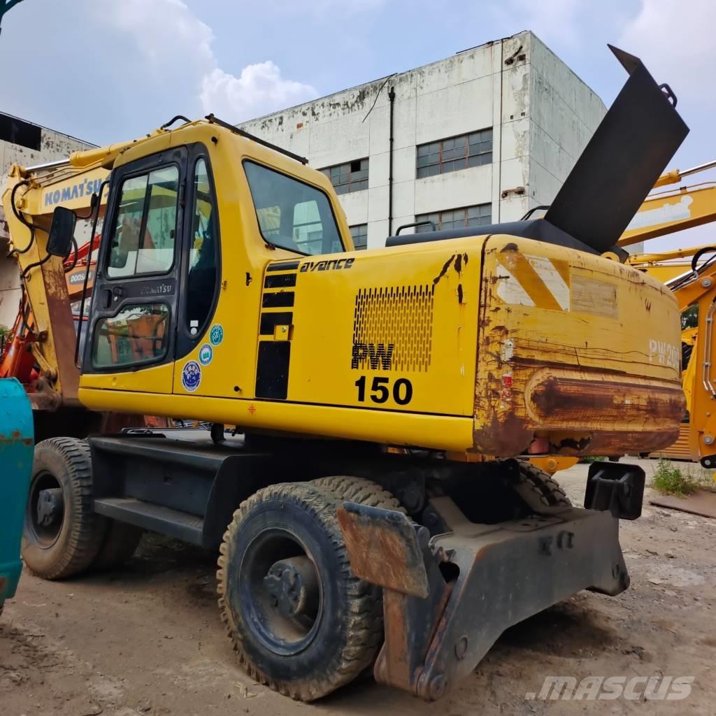 Komatsu PW 150 Koparki kołowe
