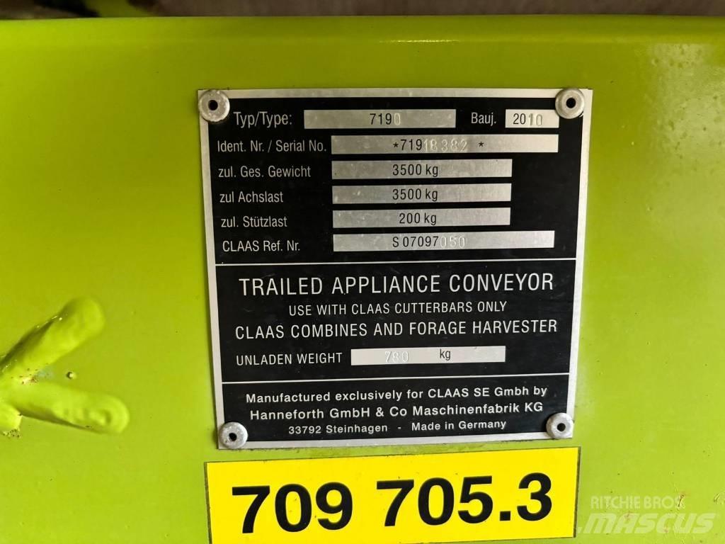 CLAAS CONVIO 930 Akcesoria do kombajnów zbożowych