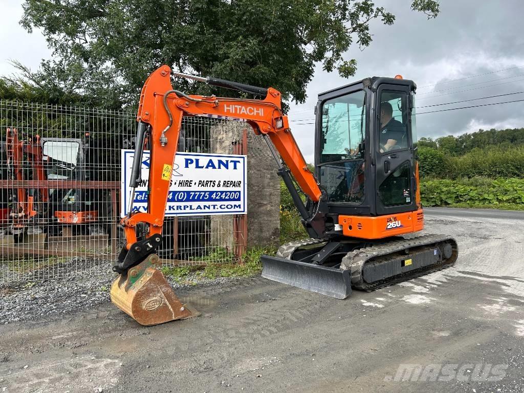 Hitachi ZX 26 U-6 Minikoparki