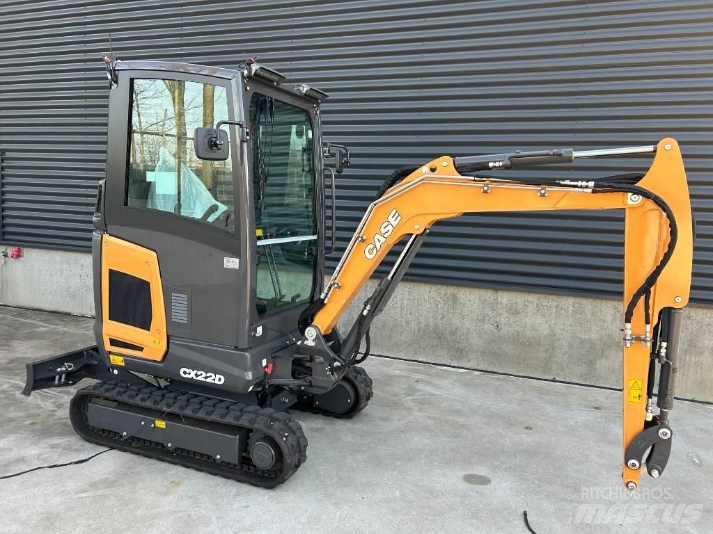 CASE CX 22 D Minikoparki