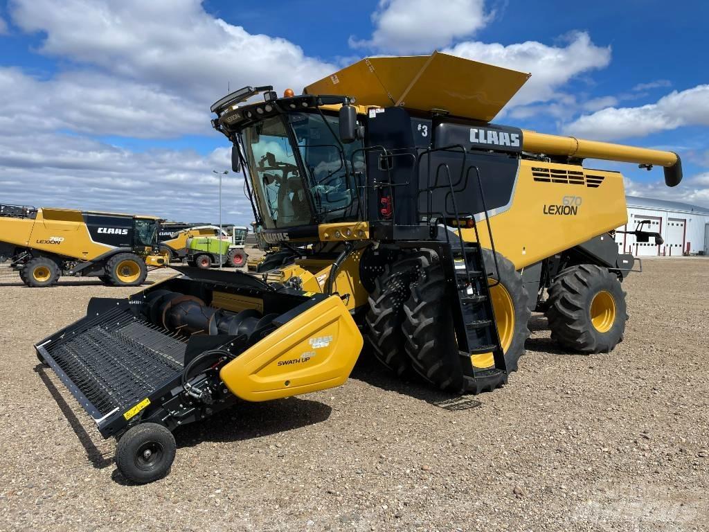 CLAAS 670 Kombajny zbożowe