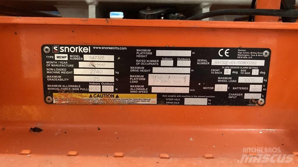 Snorkel S4732E Podnośniki nożycowe