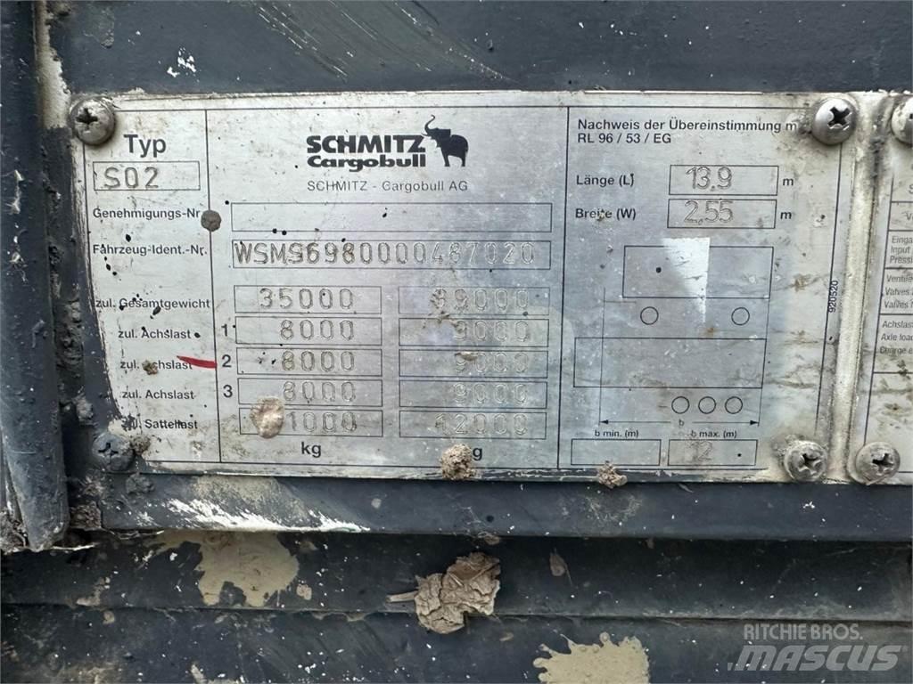 Schmitz S02 Przyczepy do przewozu słomy w belach