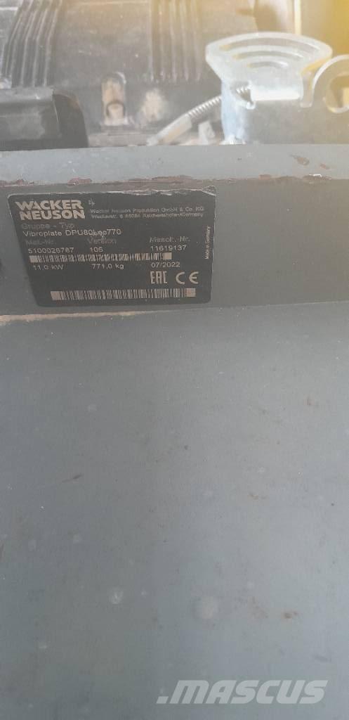 Wacker Neuson DPU 80 Ubijaki wibracyjne