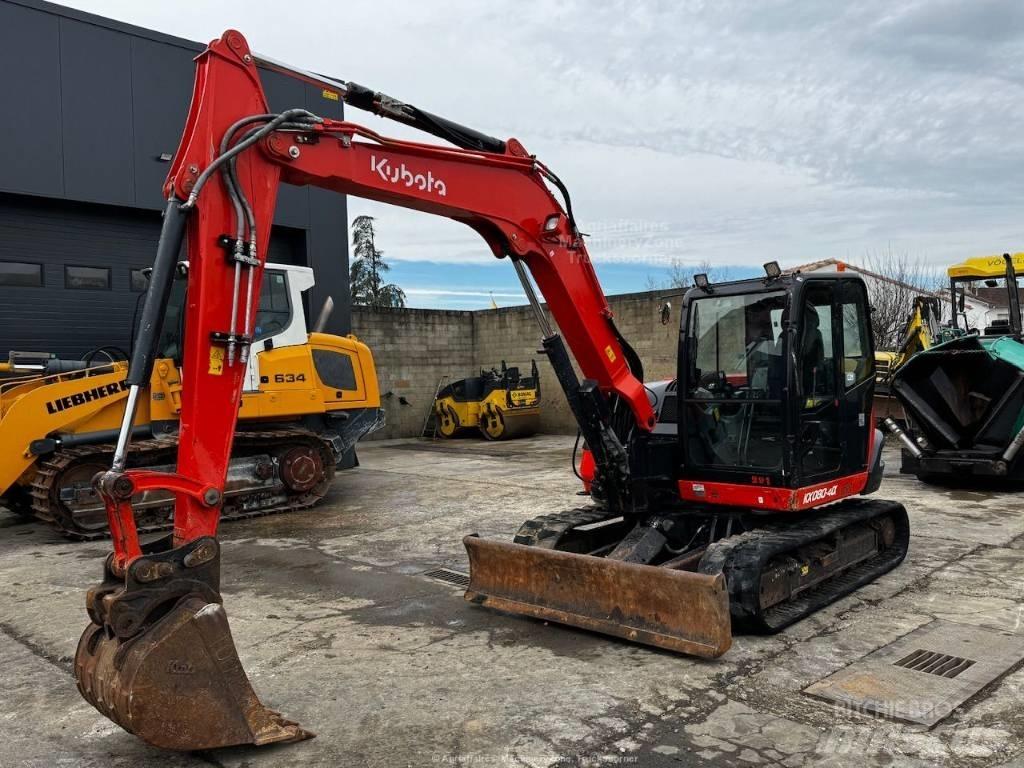 Kubota KX 080-4 Midikoparki  7t - 12t
