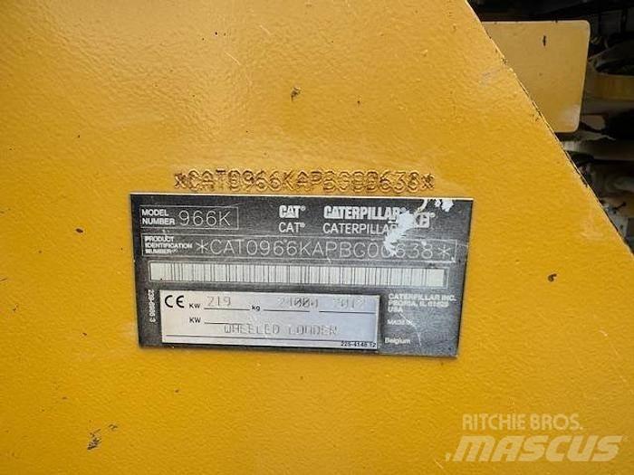 CAT 966K Ładowarki kołowe