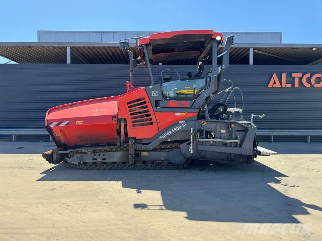 Vögele SUPER 1800-3I Rozściełacze do asfaltu