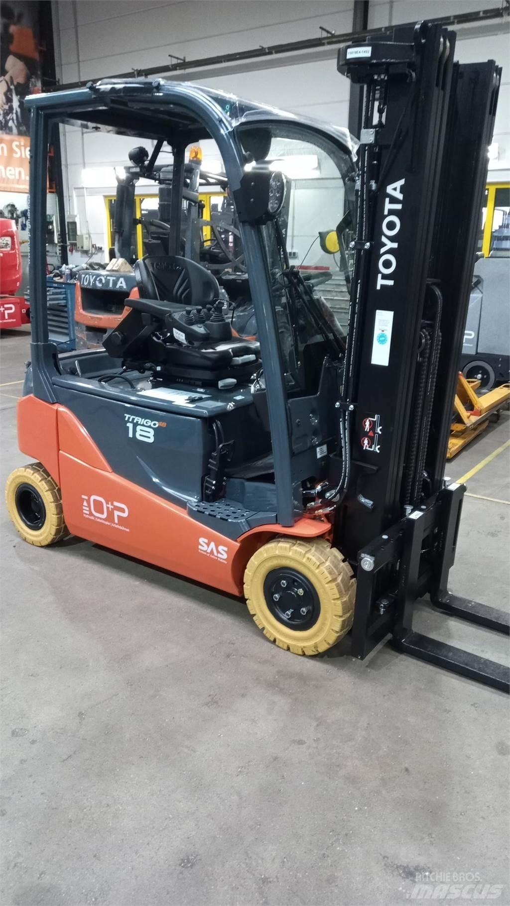 Toyota 8FBM18T Wózki elektryczne