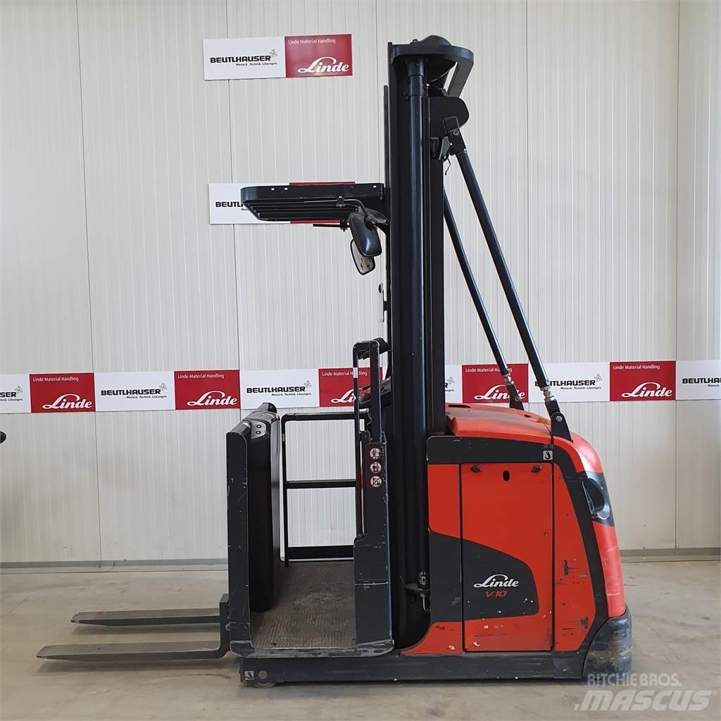 Linde V10 Wózki wózki kompletacyjne średnio wysoko unoszące
