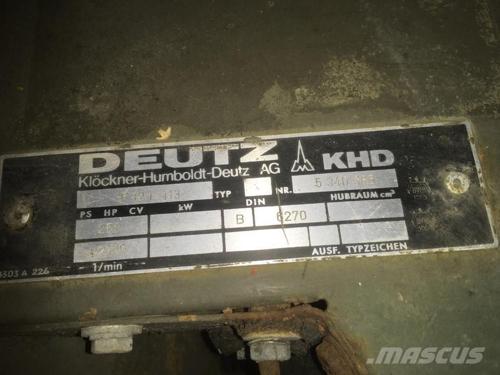 Deutz F12L413 USED Maszyny budowlane - Inne
