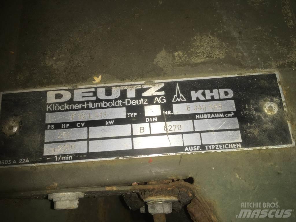 Deutz F12L413 USED Maszyny budowlane - Inne
