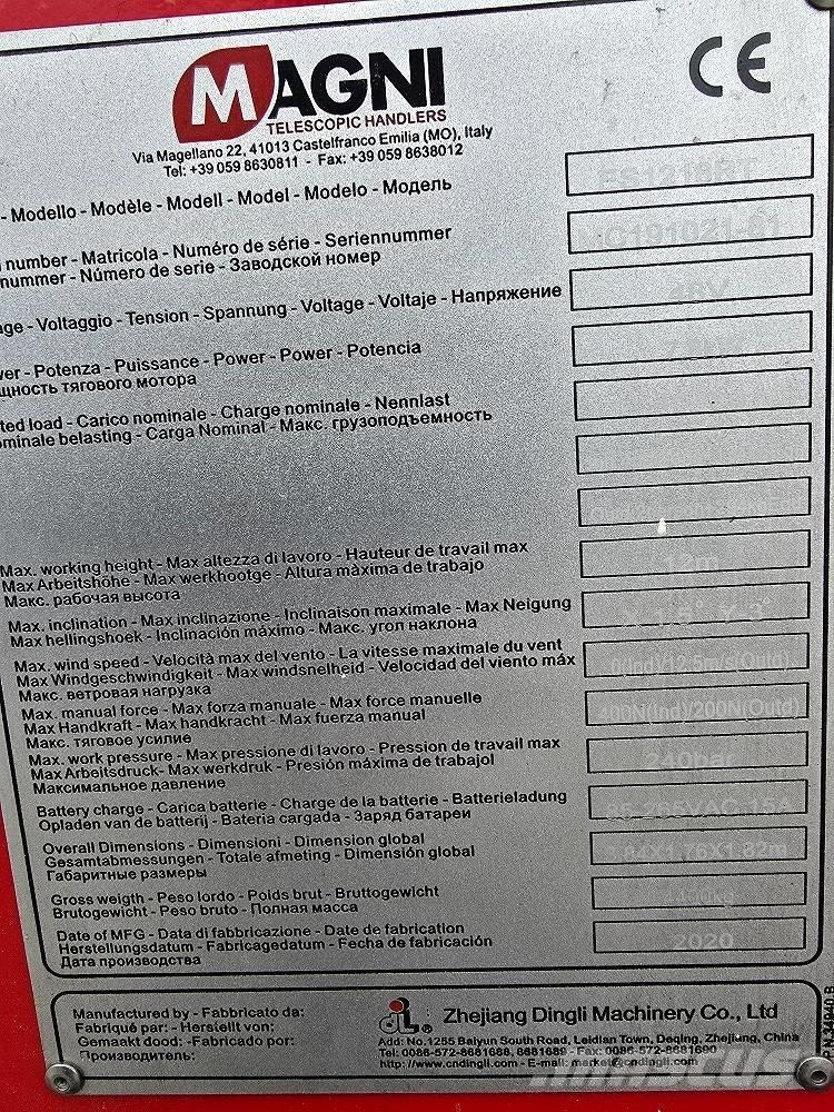 Magni ES 1218 RT Podnośniki nożycowe