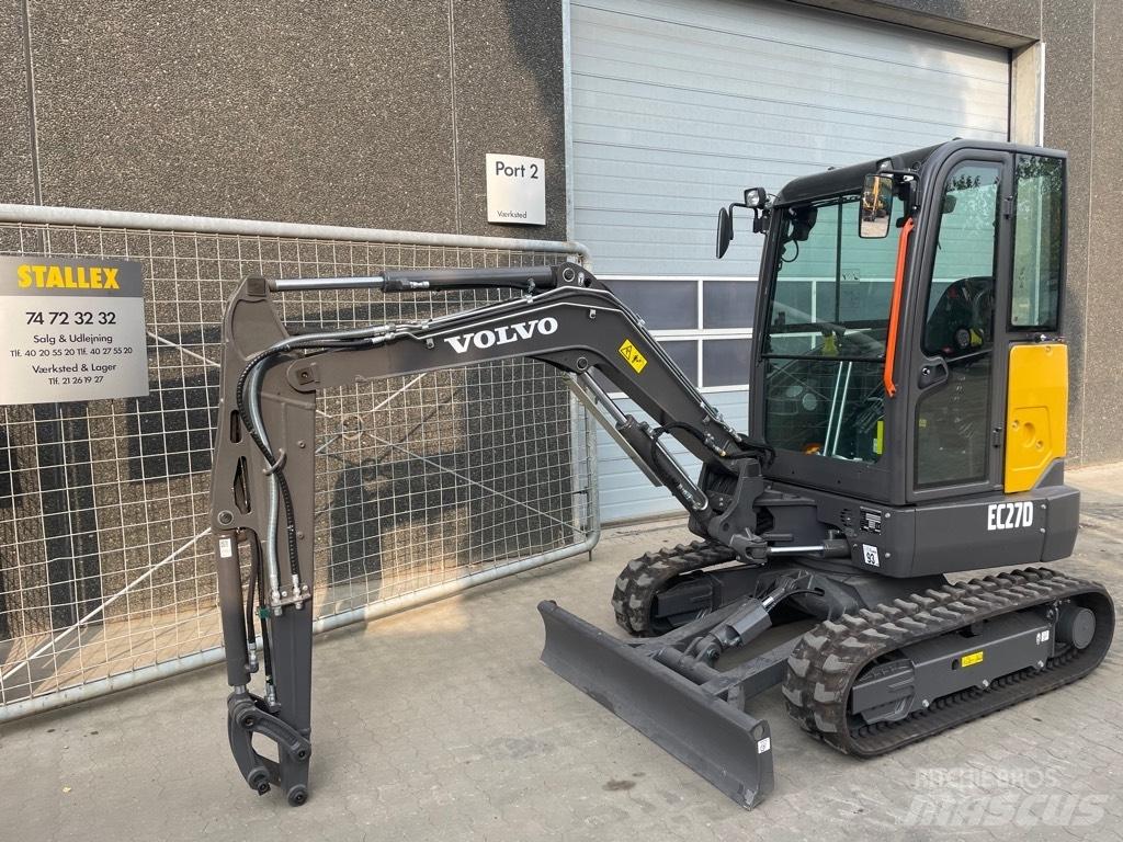 Volvo EC27D Minikoparki