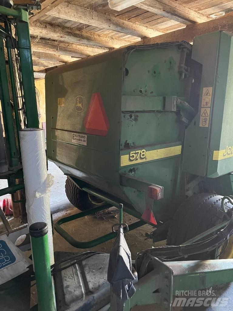 John Deere 578 Prasy zwijające
