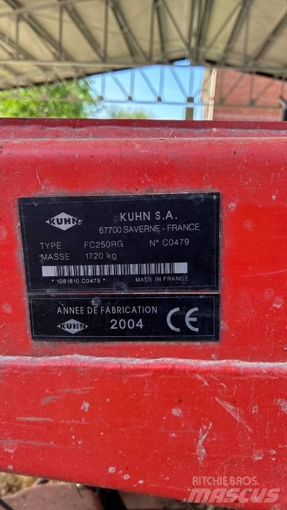 Kuhn FC 250 R G Kosiarki ze wstępną obróbka paszy