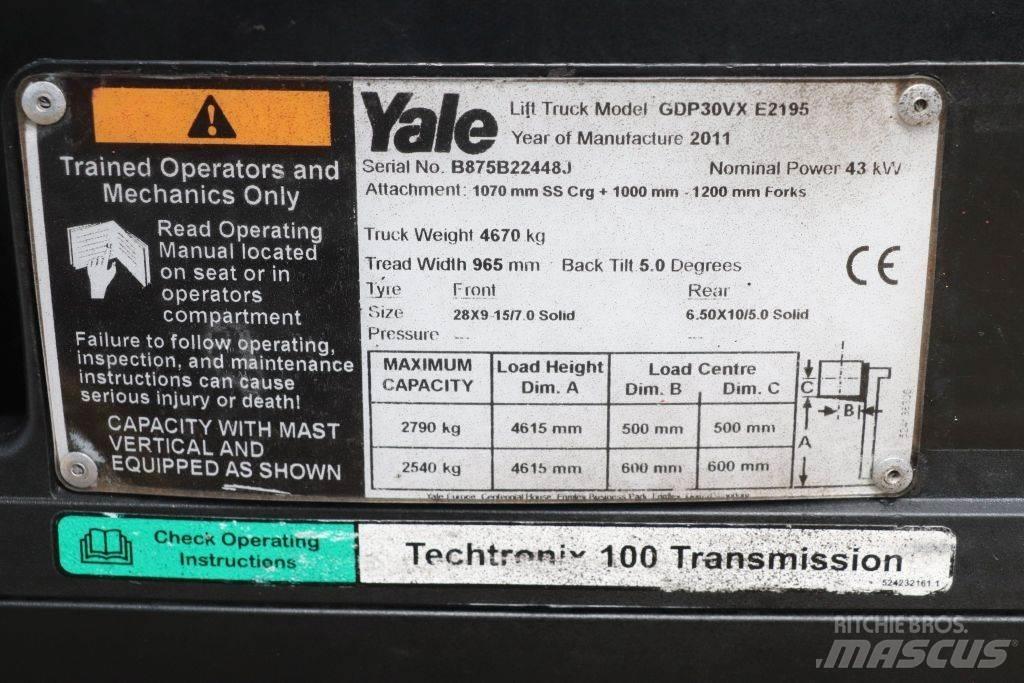 Yale GDP30VX Wózki Diesla